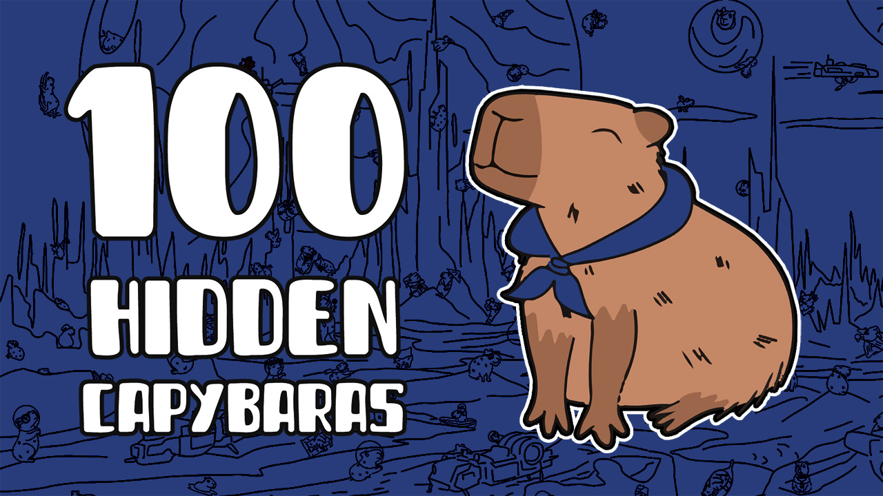 Play 100 Hidden CapybarasOnline