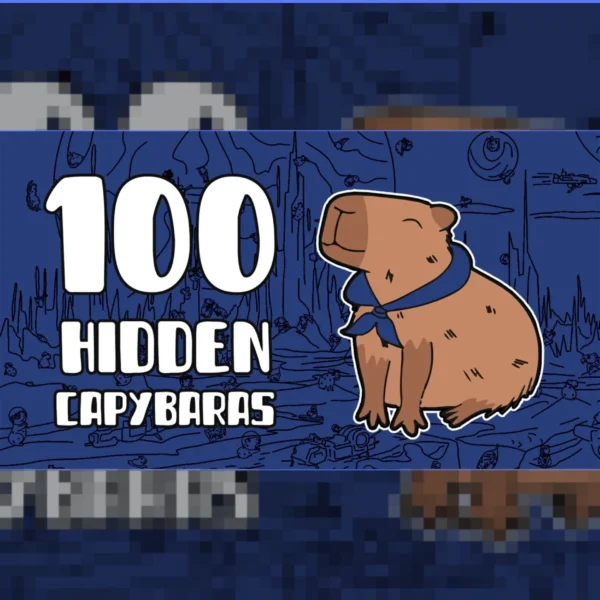 100 Hidden Capybaras