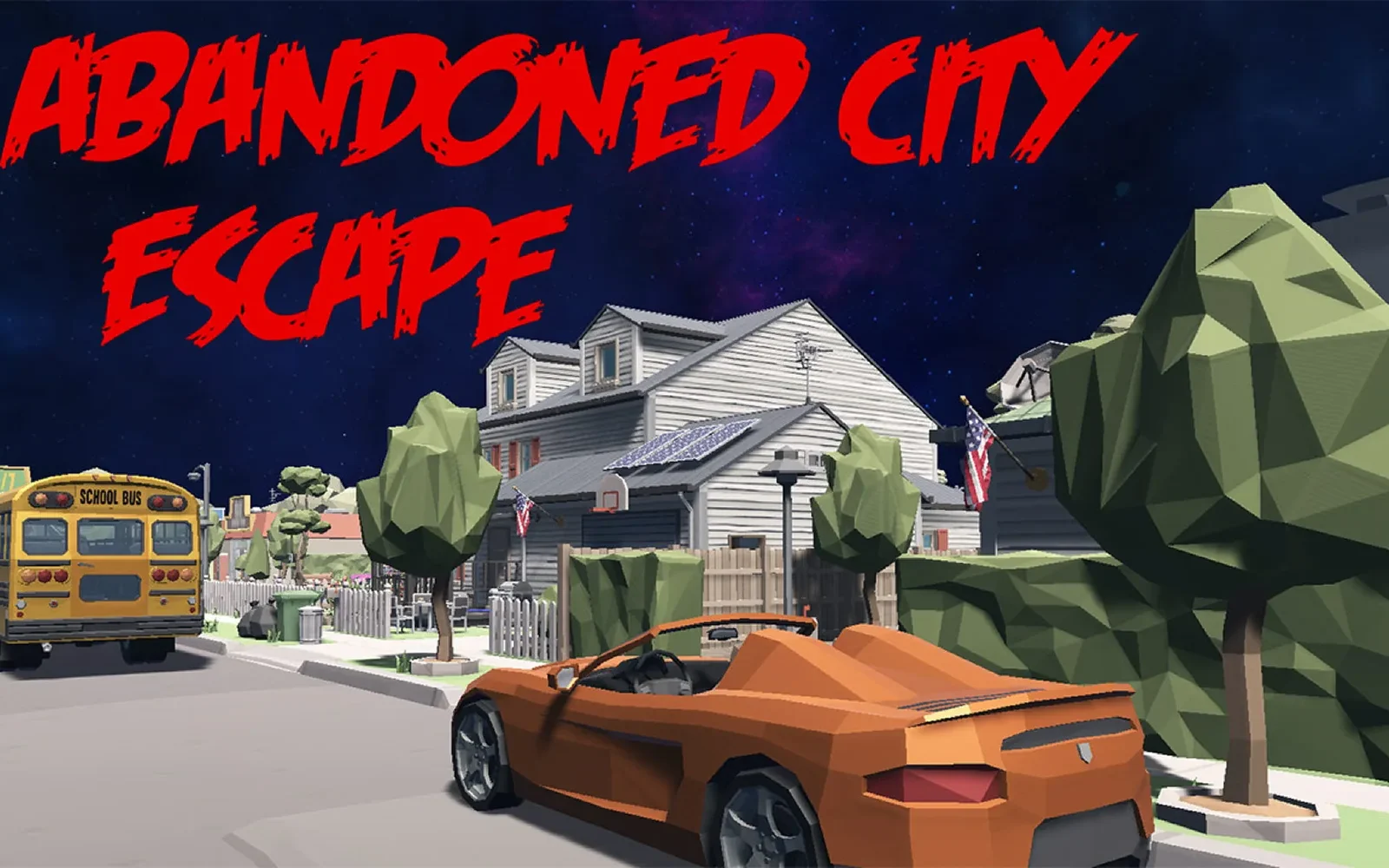 Abandoned City Escape — a locked room to search for clues and a way out