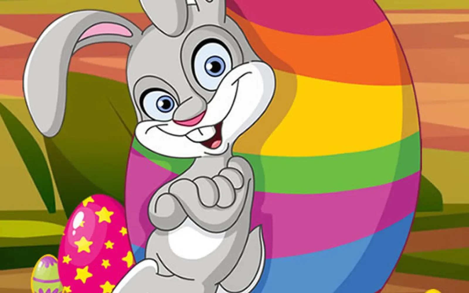 Easter Hidden Eggs — a seasonal scene to search