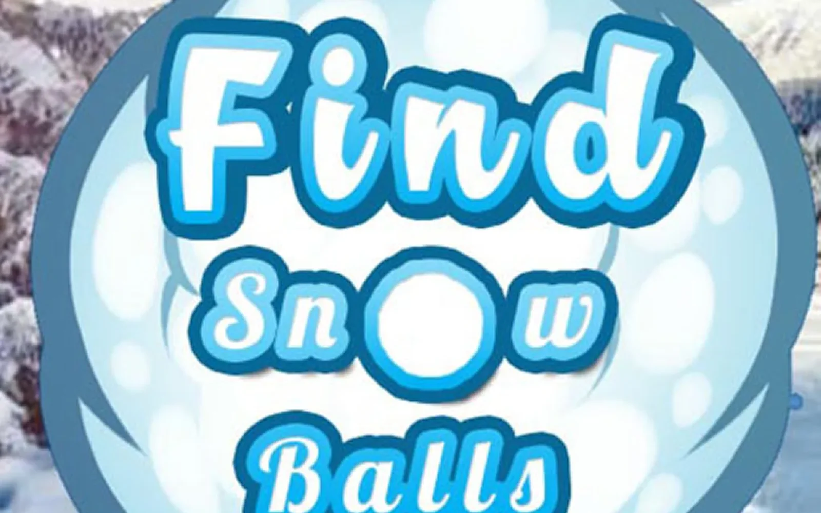 Find Snow Balls — a decorated festive scene to search