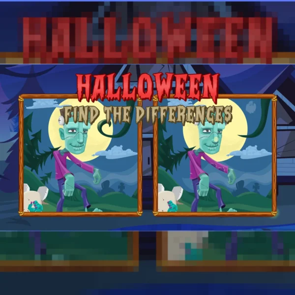 Halloween Find the Differences