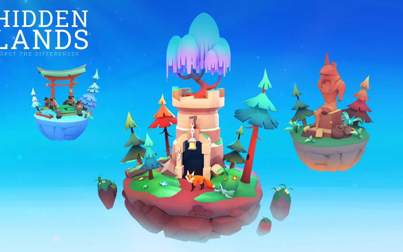 Hidden Lands — two near-identical pictures to compare for differences