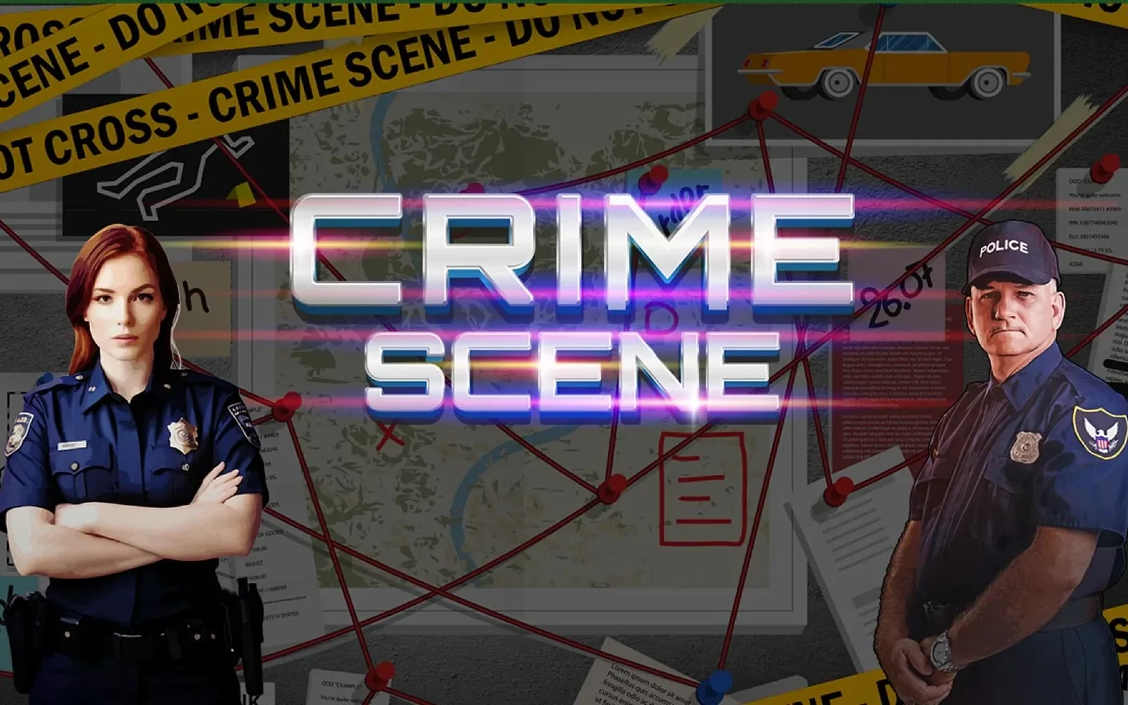 Hidden Objects Crime Scene — a detective scene to investigate