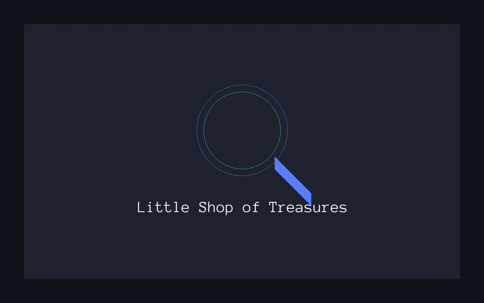 Little Shop of Treasures — an everyday indoor scene to search