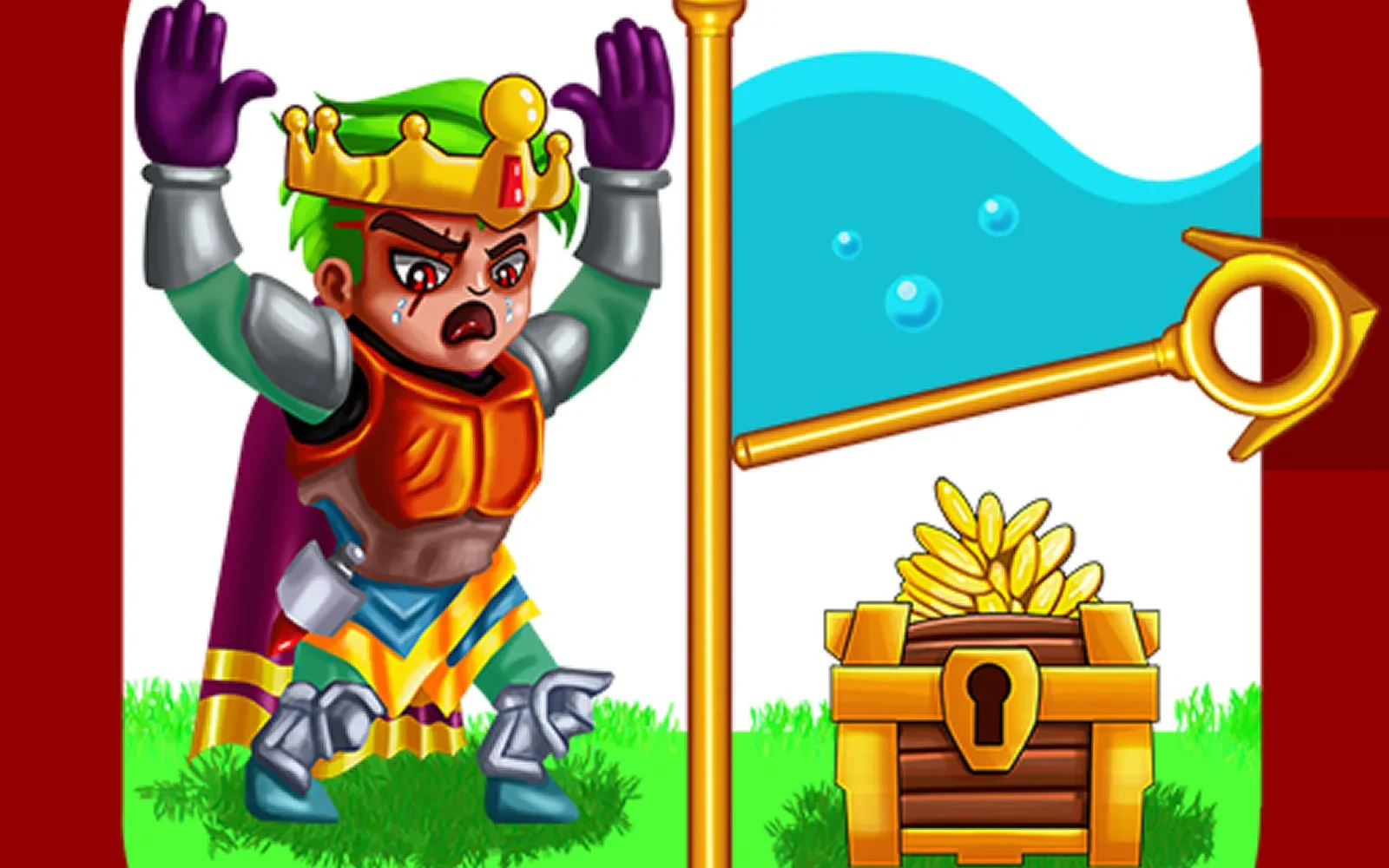 Love and Treasure Quest — a locked room to search for clues and a way out