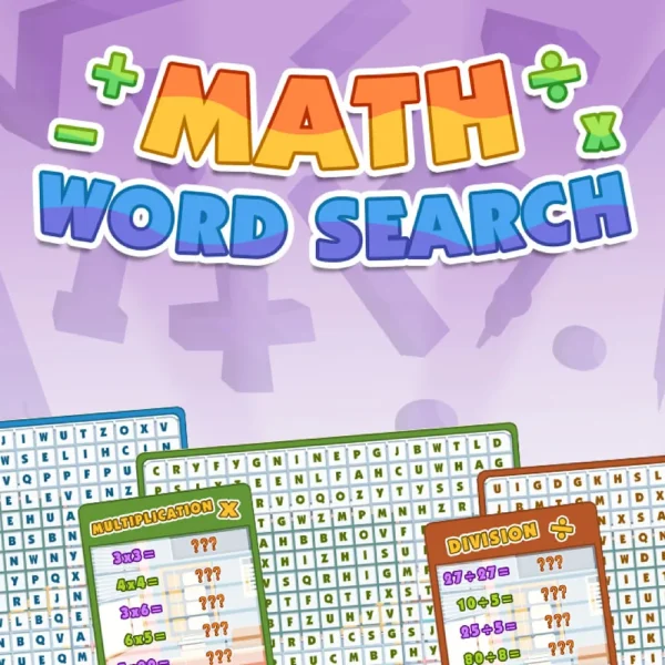 Math Word Search