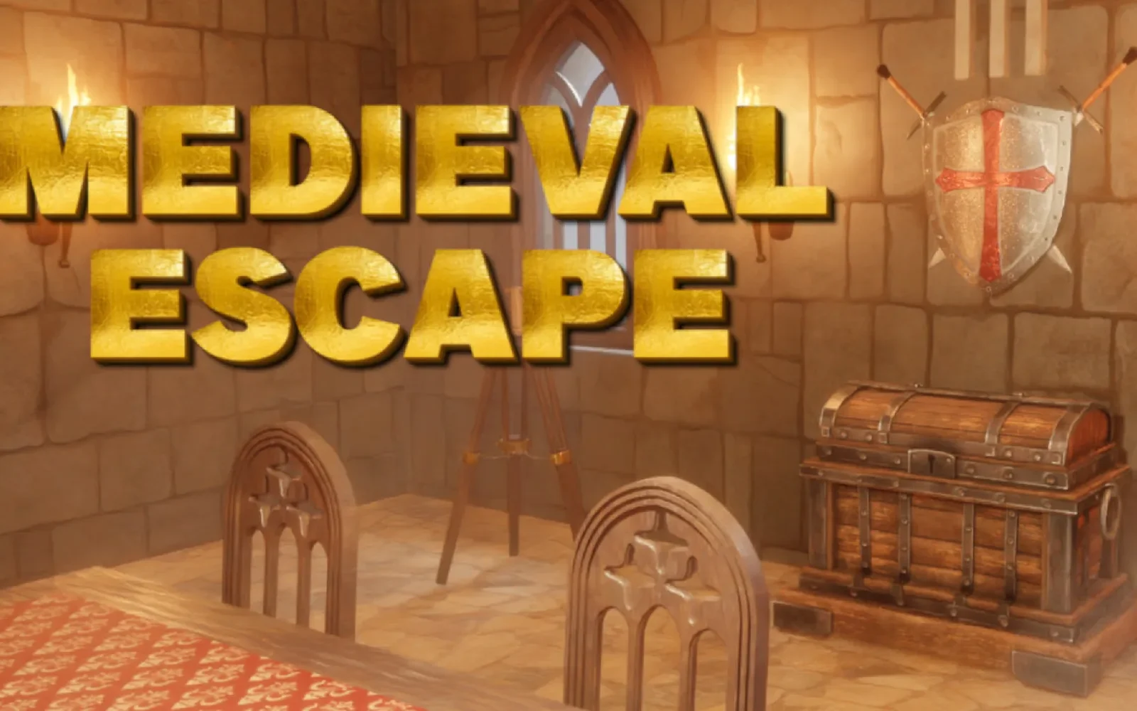 Medieval Escape — a locked room to search for clues and a way out