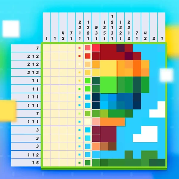 Nonogram Jigsaw — a picture-cross number-logic grid
