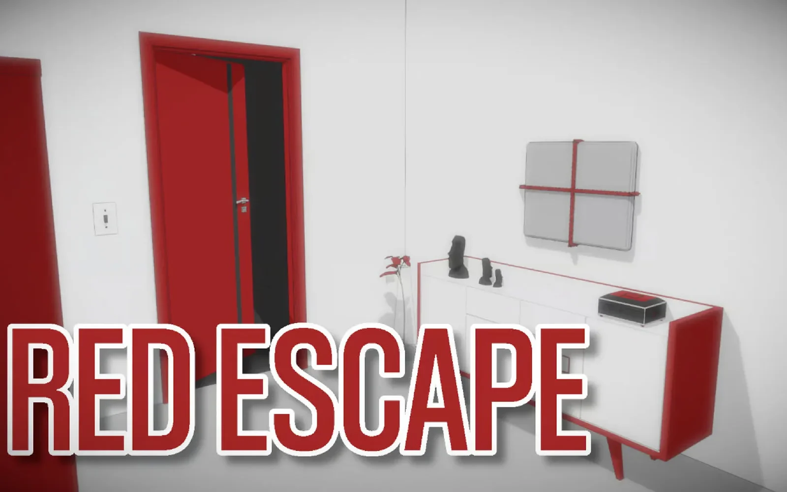 Red Escape — a locked room to search for clues and a way out