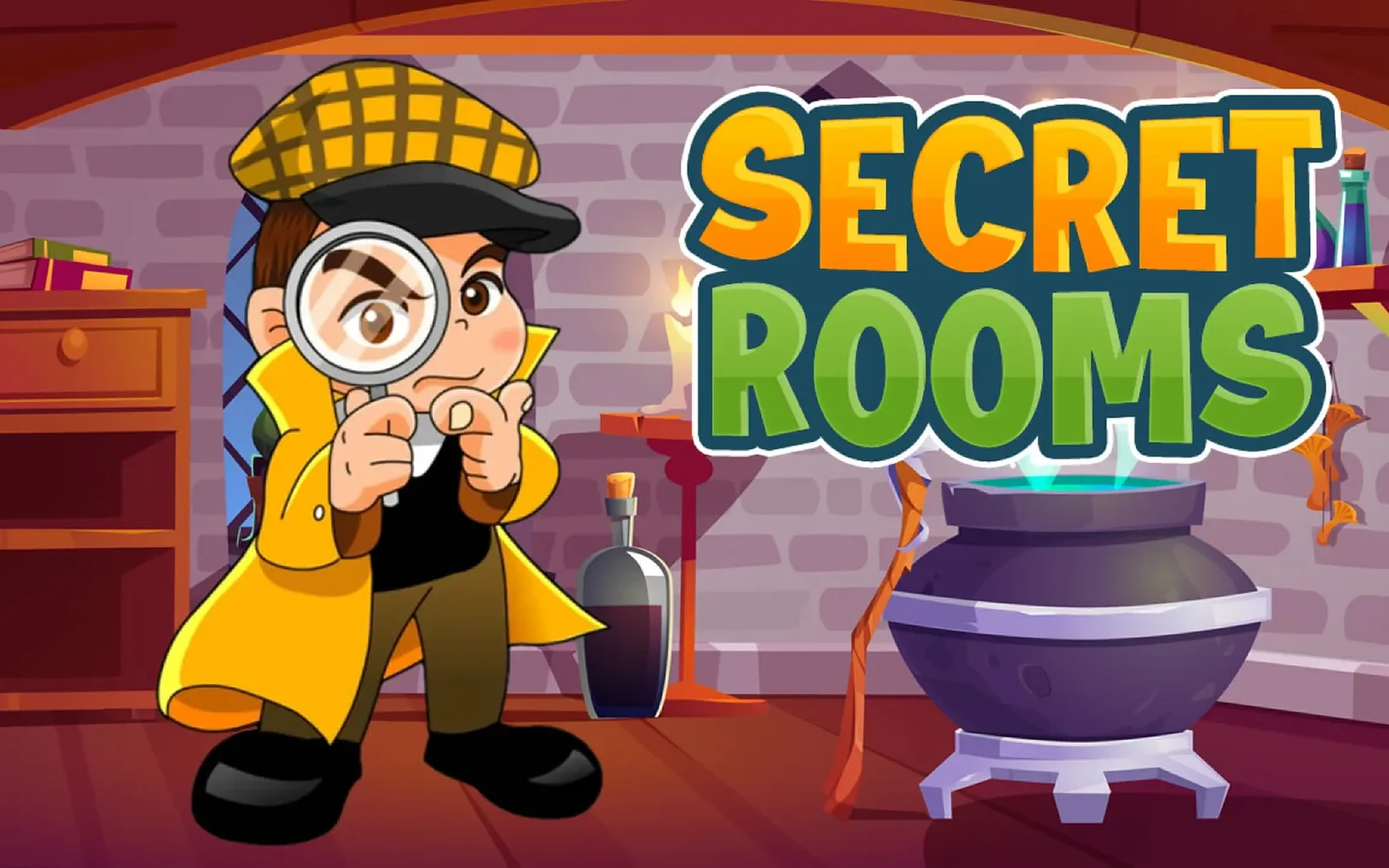 Secret Rooms — a detective scene to investigate