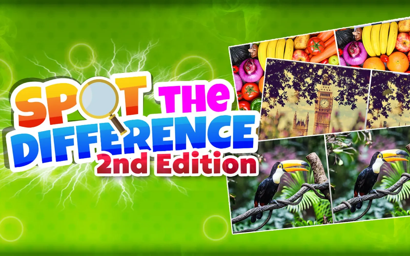 Spot the Difference 2 — two near-identical pictures to compare for differences