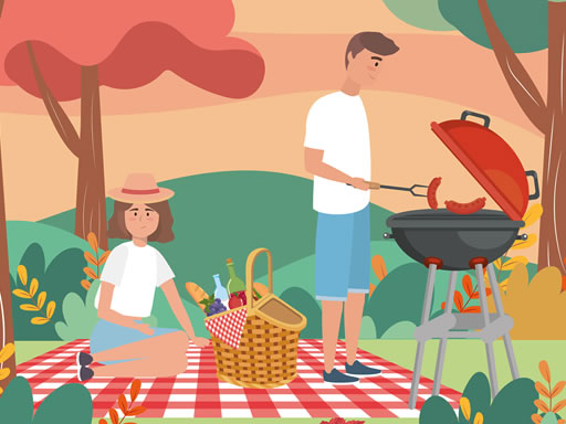 Play Barbecue Picnic Hidden ObjectsOnline