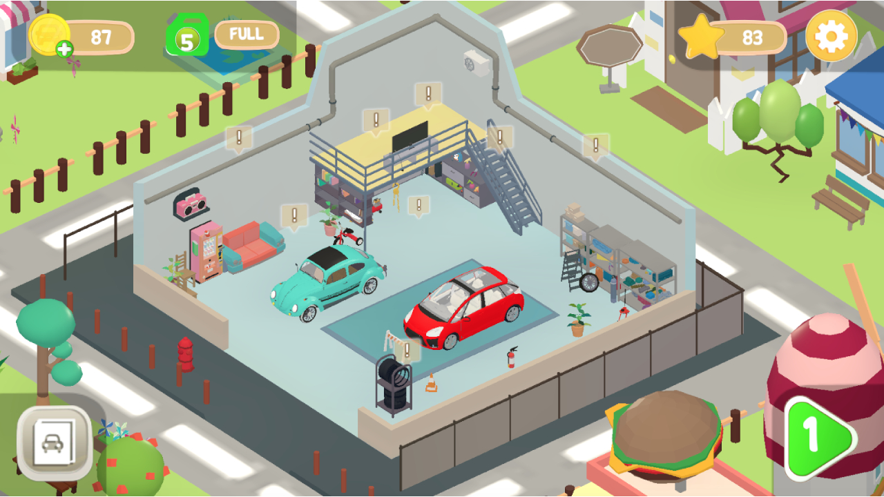 Play Car Girl GarageOnline