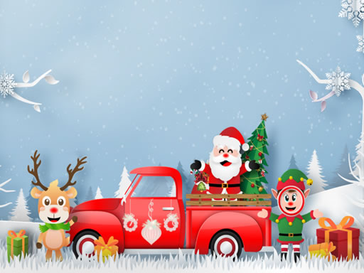 Play Christmas Trucks DifferencesOnline