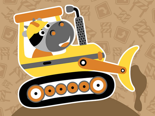 Play Construction Trucks HiddenOnline