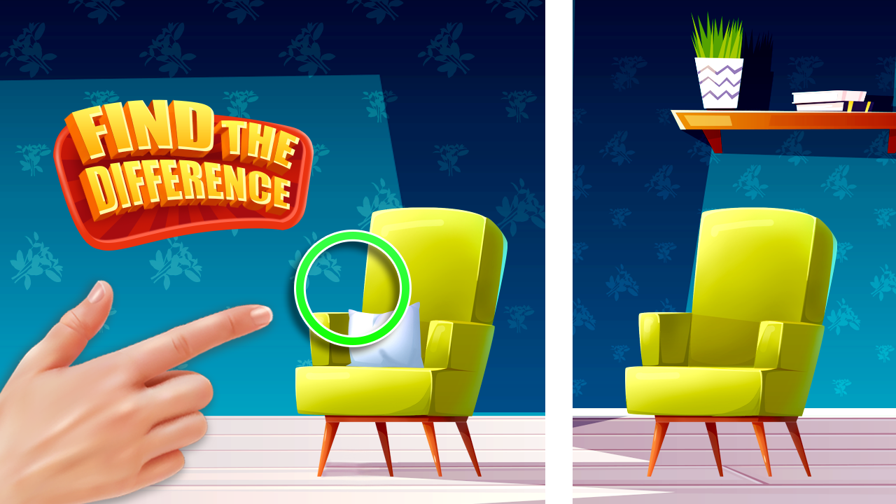 Play Find the Difference: Wednesday ModeOnline