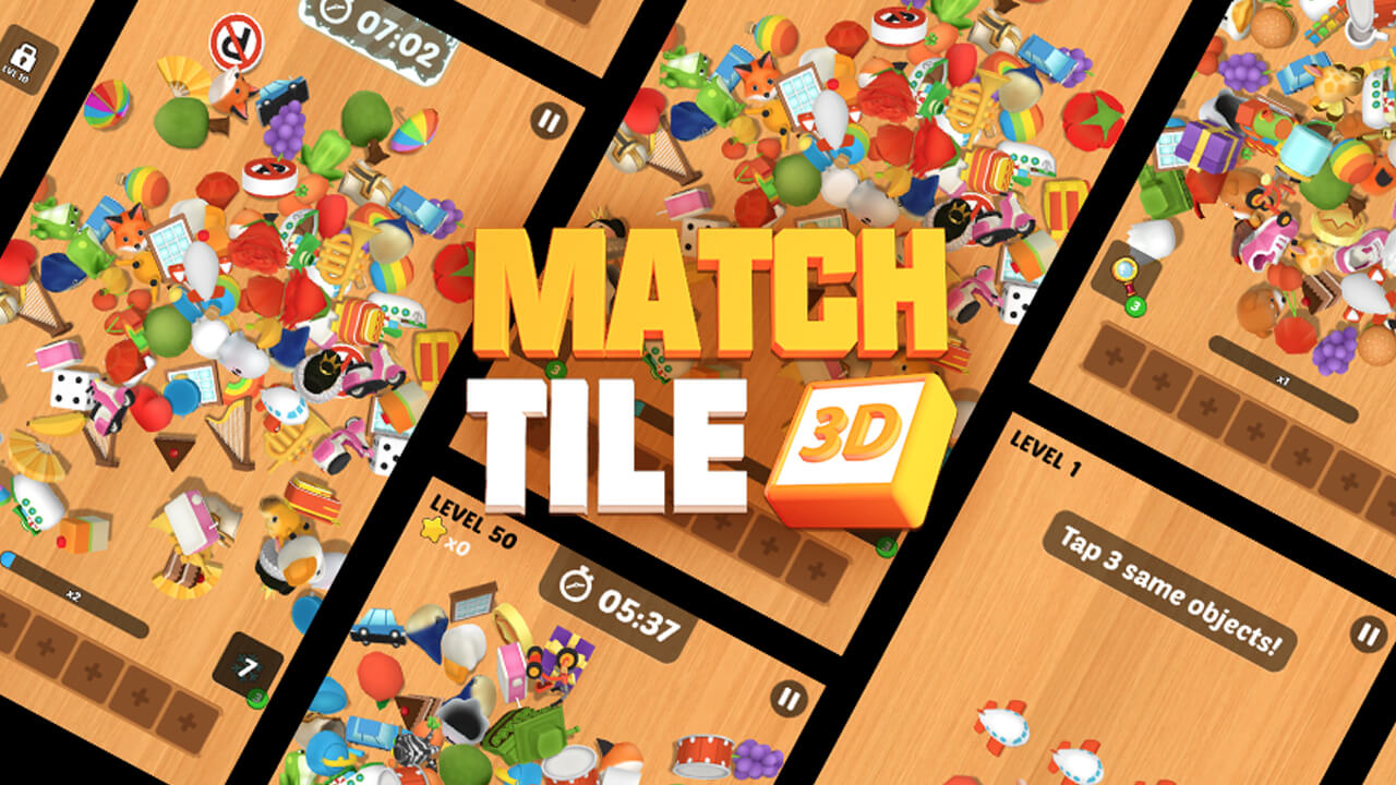 Play Match Tile 3DOnline