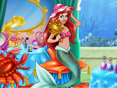 Mermaid Makeup Room: Uncover Hidden Treasures Now - Play Now Online
