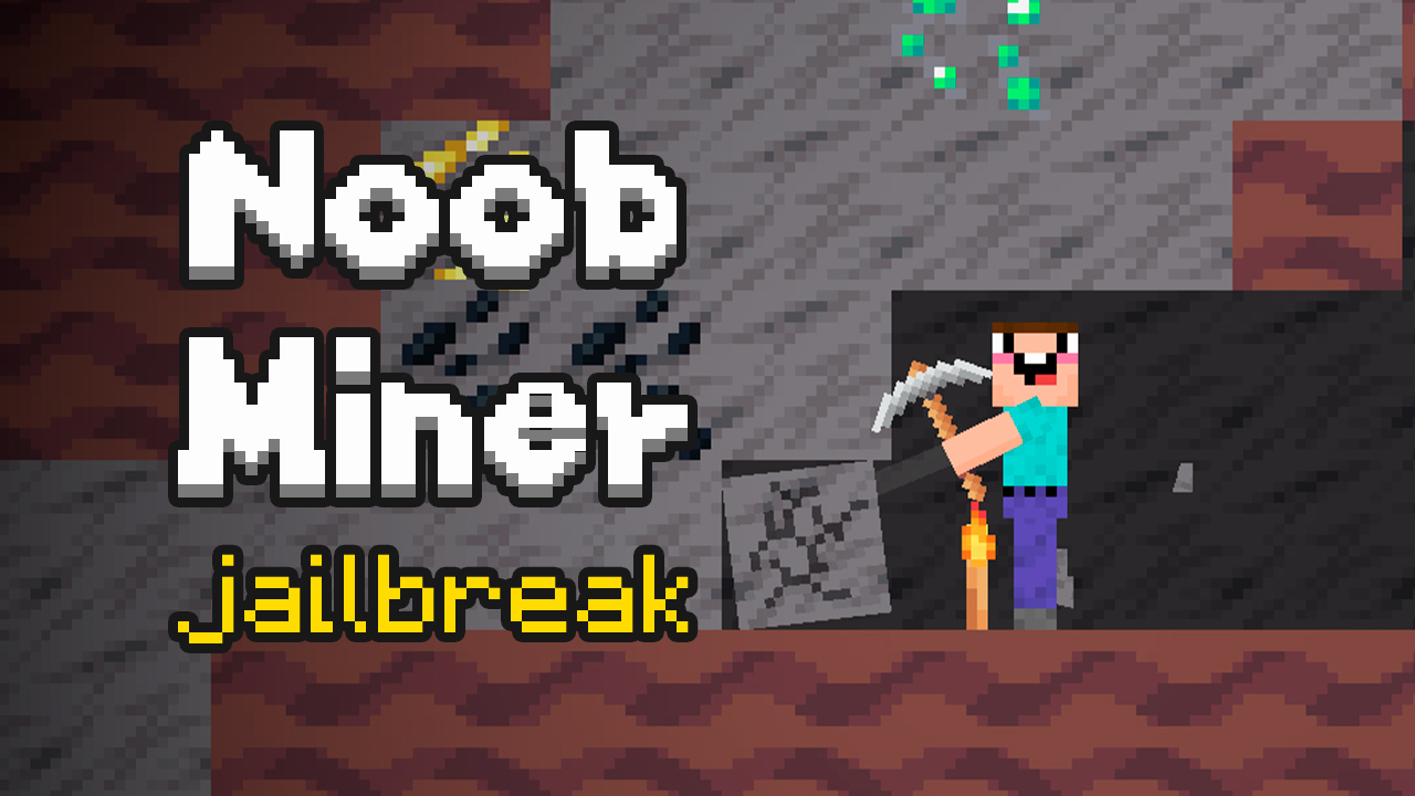 Play Noob Miner: Escape from prisonOnline