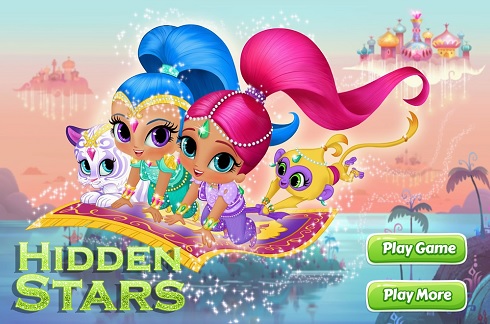 Play Shimmer and Shine Hidden StarsOnline